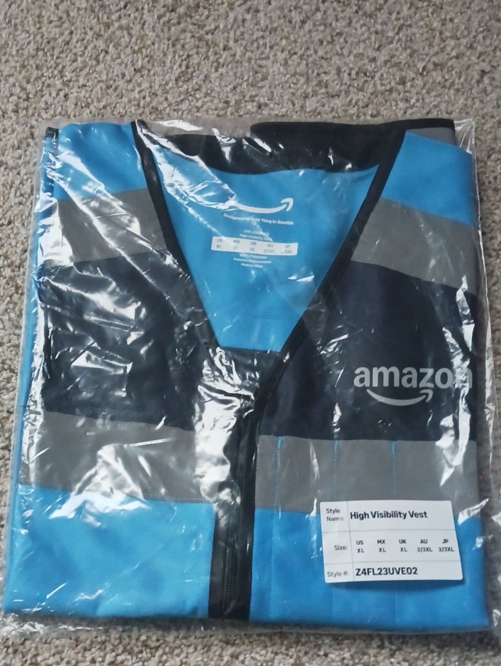 Amazon, Luly Yang High Visibility Vest XL